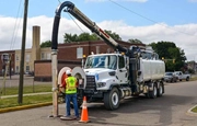 Side of New Vacall working in the field,New Vacall Vacuum Truck for Sale,Side of new Vacall working on the road,New Vacall Vacuum Truck for sale